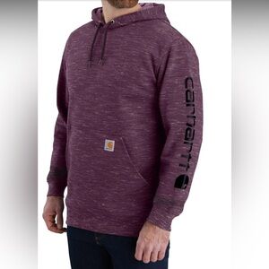 Carhartt purple hoodie men’s size Large
